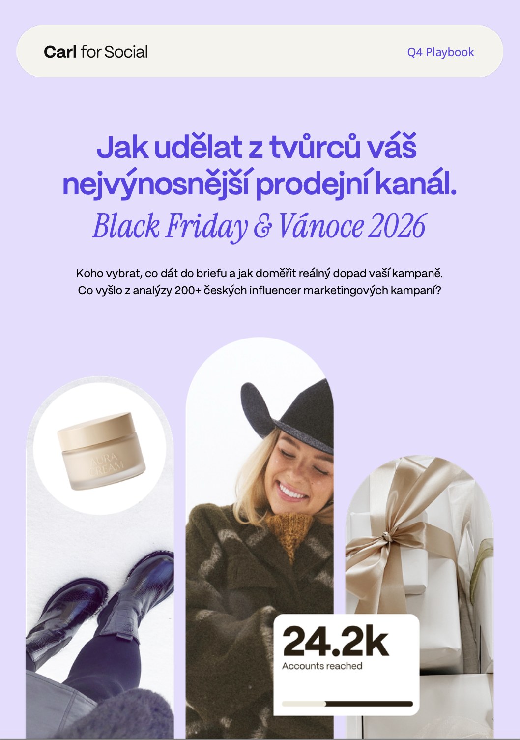 Titulní strana e-booku Black Friday a Vánoce 2026