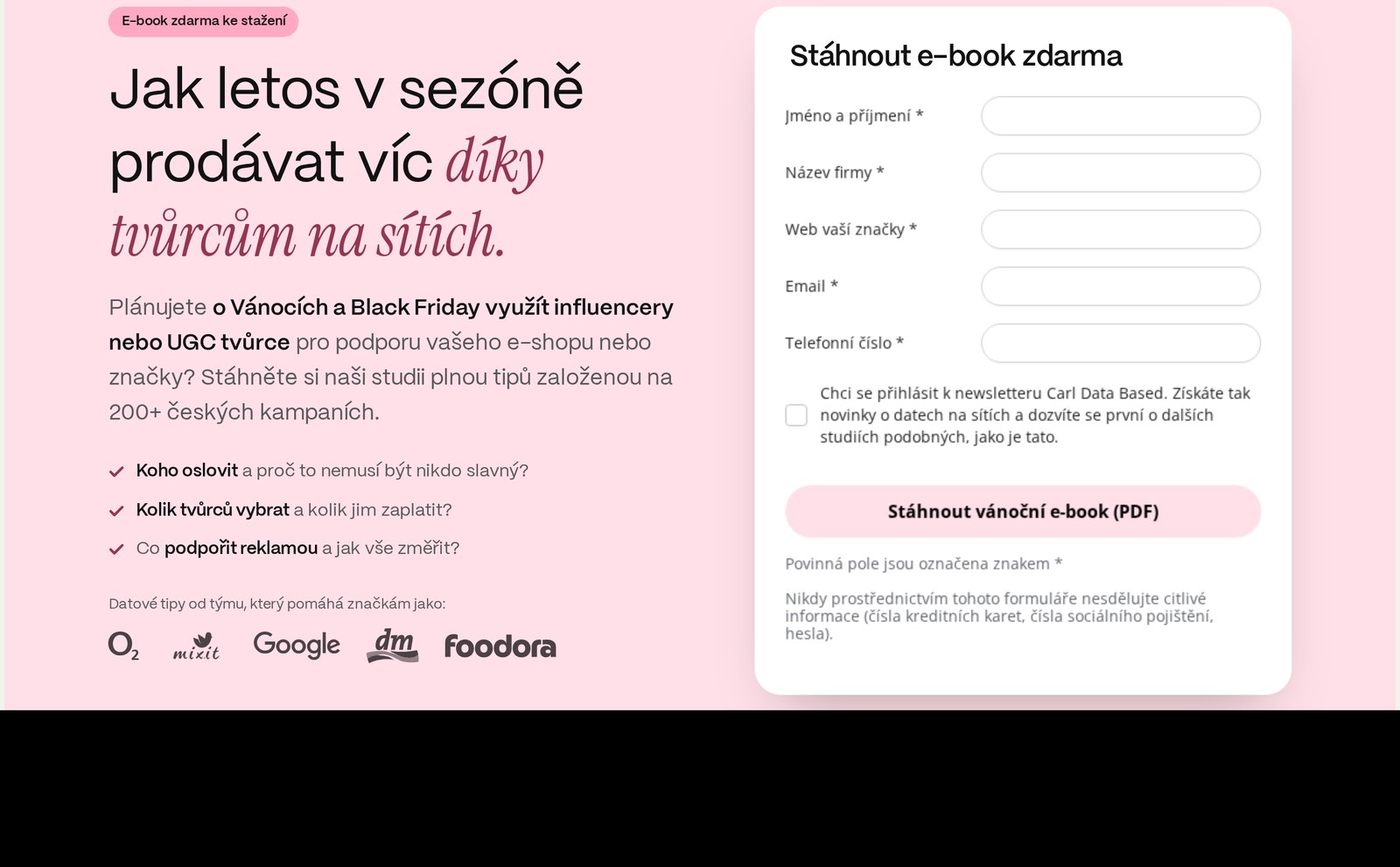 Carl Q4 Playbook: Jak udělat z tvůrců váš nejvýnosnější prodejní kanál